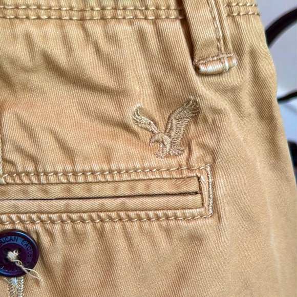 AMERICAN EAGLE OUTFITTERS Tan Chinos Classic Straight-Leg - Picture 7 of 9